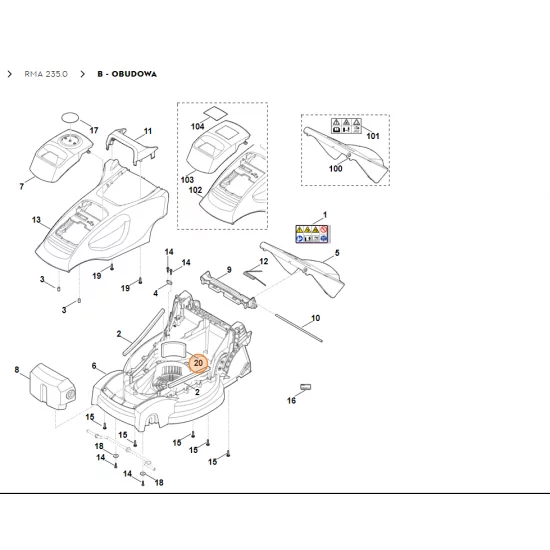 STIHL Filtr 6311 703 5910